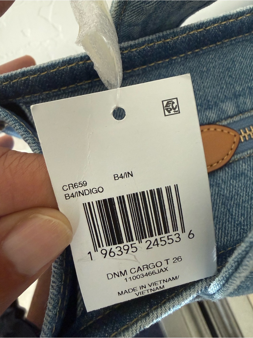 Coach Cargo Denim Tote - Picture 4 of 4